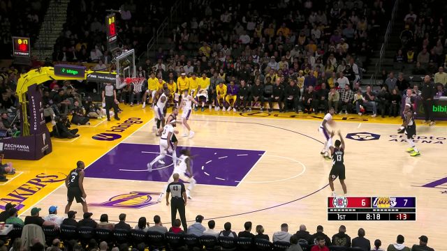 【2024年01月08日 快船vs湖人集锦】球星的绝对实力！ 乔治里突外投连得五分