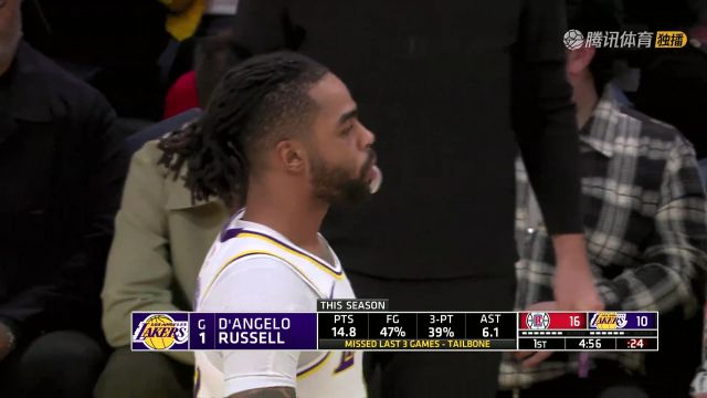 【2024年01月08日 快船vs湖人集锦】这就是得分最简单的方式！老詹三分干拔！