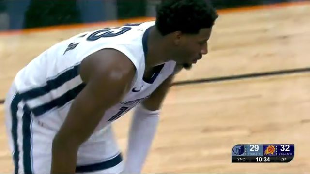 【2024年01月08日】灰熊vs太阳第2节中文解说录像回放