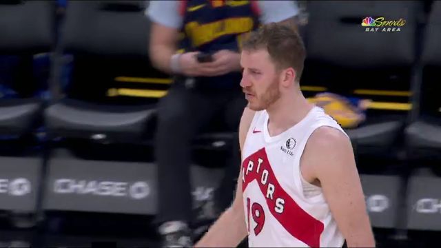 【2024年01月08日】NBA常规赛：猛龙vs勇士第3节英文原声录像回放