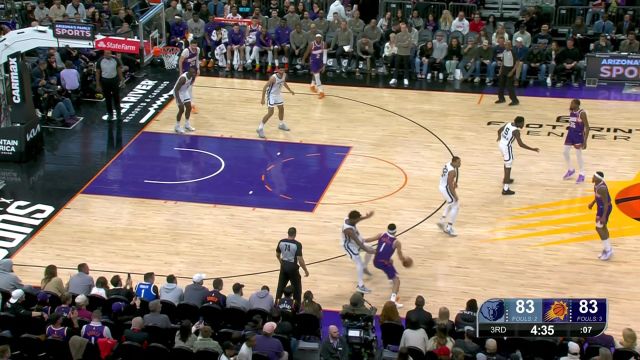 【2024年01月08日 灰熊vs太阳集锦】个人能力超群！比永博连续帽翻两人在防守端大放异彩