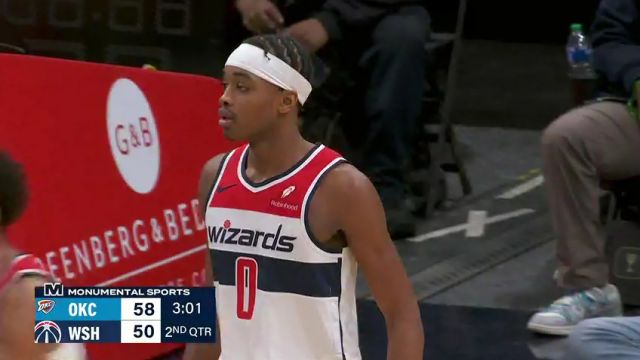 【2024年01月09日】雷霆vs奇才第2节英文原声录像回放