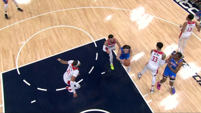 【2024年01月09日 雷霆vs奇才集锦】场场都是大火锅 加福德赏给吉迪遮天大帽势不可挡