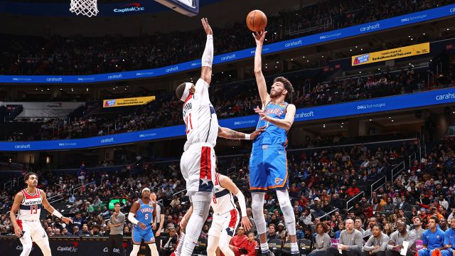 【2024年01月09日 雷霆vs奇才集锦】雷霆vs奇才精彩集锦 亚历山大32+6霍姆格伦31分雷霆终结连败