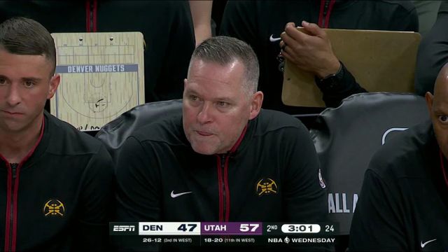 【2024年01月11日】掘金vs爵士第2节英文原声录像回放