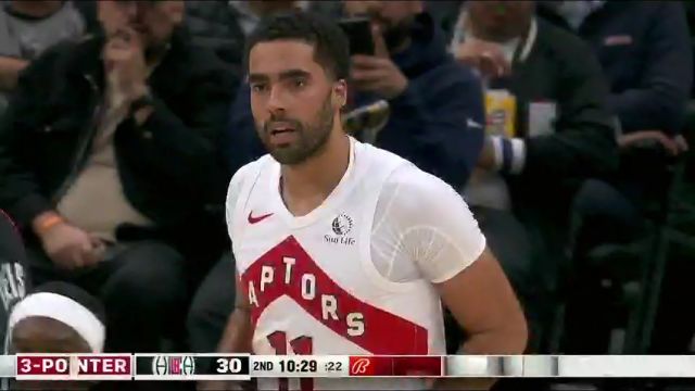 【2024年01月11日 猛龙vs快船集锦】毕竟出身名门望族 波特再进三分手感暴热