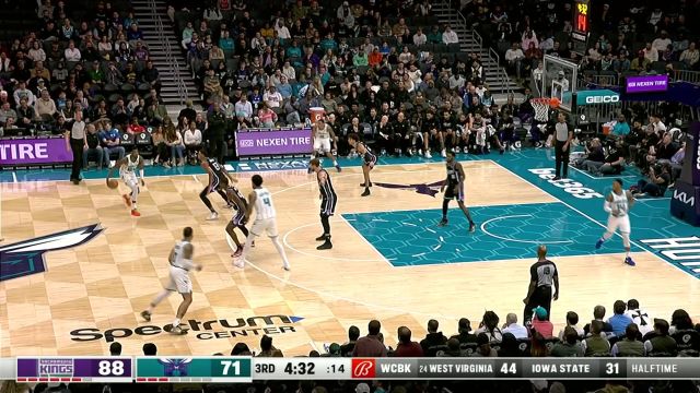 【2024年01月11日 国王vs黄蜂集锦】火力全开冲击防线 布里奇斯三分+中投信手拈来砍下5分