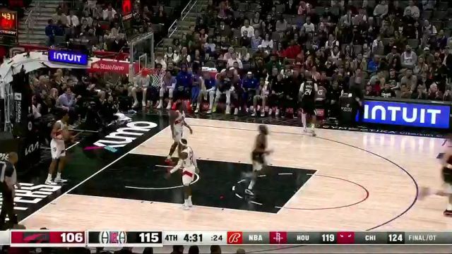 【2024年01月11日】NBA常规赛：猛龙vs快船第4节中文解说录像回放