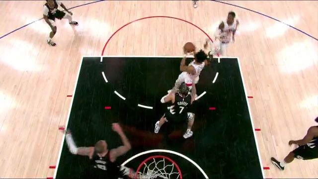 【2024年01月11日 猛龙vs快船集锦】隔着屏幕都听到了一声巨响 巴恩斯背后突袭凶残大帽遮天蔽日