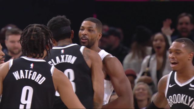 【2024年01月12日 篮网vs骑士集锦】篮网102-111骑士 米切尔轰45分骑士战击败篮网拿下四连胜