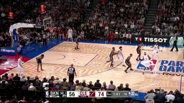 【2024年01月12日 篮网vs骑士集锦】蝴蝶穿花闲庭信步 木切尔突破拉杆挑篮气定神闲