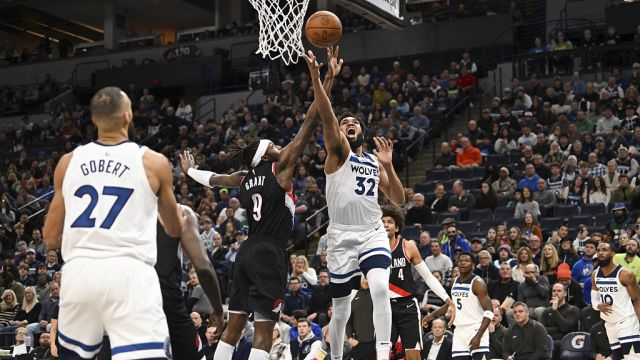 【2024年01月13日 开拓者vs森林狼集锦】开拓者93-106森林狼 唐斯23+8携手戈贝尔24+17大胜对手