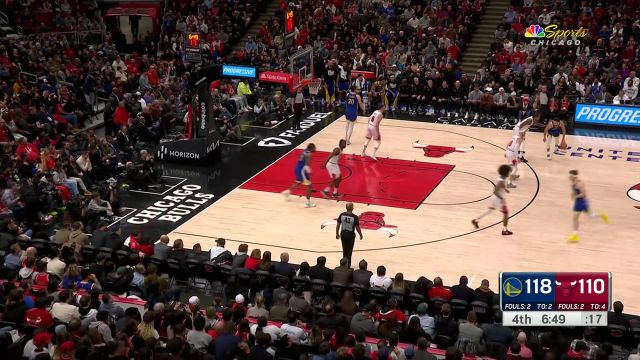 【2024年01月13日 勇士vs公牛集锦】砸烂枸杞杯！ 维金斯追身钉板大帽