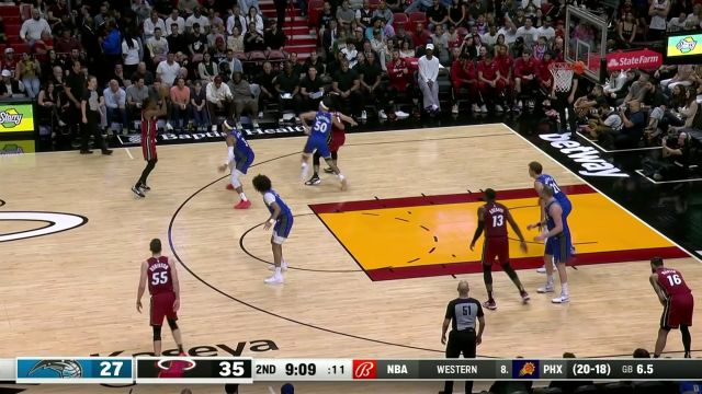 【2024年01月13日 魔术vs热火集锦】魔术96-99热火 邓罗23分阿德巴约两双热火主场力克魔术