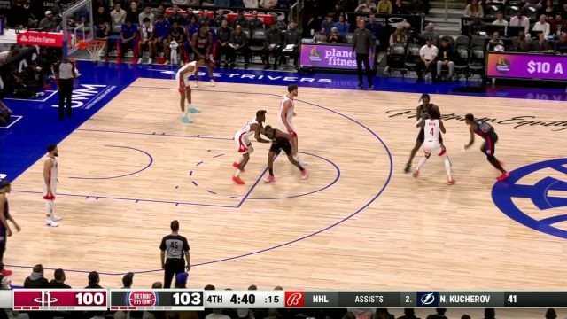 【2024年01月13日 火箭vs活塞集锦】天空才是极限！艾维大鹏展翅暴力隔扣制霸全场