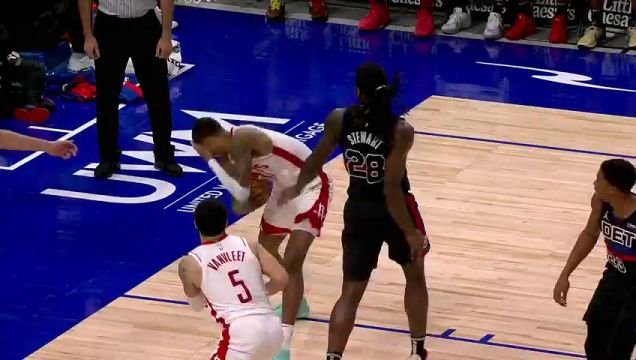 【2024年01月13日】火箭vs活塞英文原声全场录像回放
