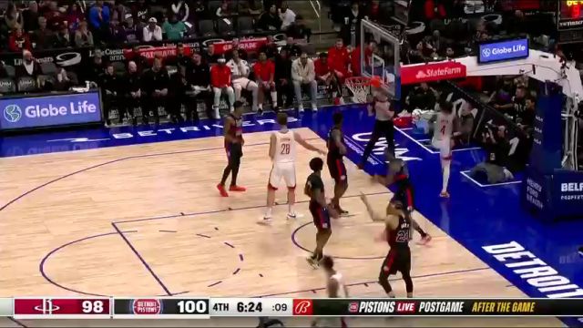 【2024年01月13日】火箭vs活塞第4节中文解说录像回放