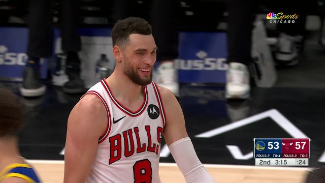 【2024年01月13日 勇士vs公牛集锦】“风城库里”的球风依旧华丽 拉文篮下表演超级拉杆技惊四座