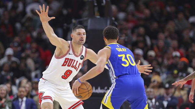 【2024年01月13日 勇士vs公牛集锦】勇士vs公牛精彩集锦 库里汤普森下半场接连发威率队逆转