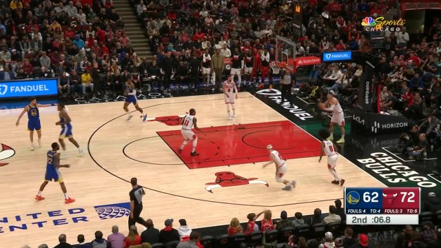 【2024年01月13日 勇士vs公牛集锦】科比-怀特连续两记超远三分！皓篮球：哥们啊！你不是科比啊，你才是真库里啊