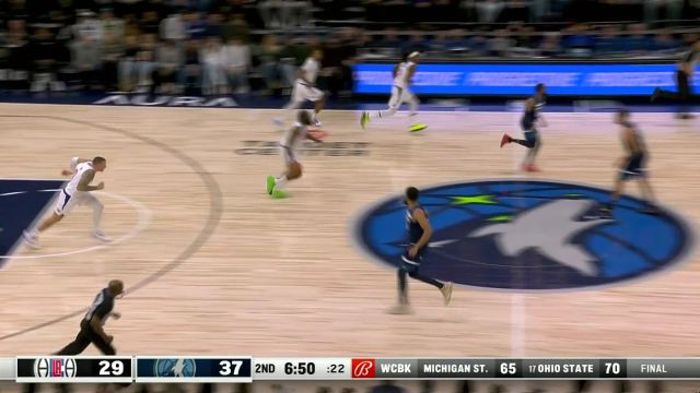 【2024年01月15日 快船vs森林狼集锦】一马当先势如破竹！哈登反击推进打成2+1