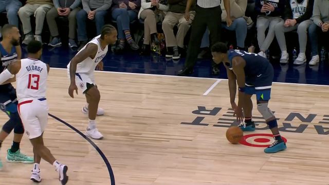 【2024年01月15日 快船vs森林狼集锦】英雄出少年！爱德华兹单节爆砍20分