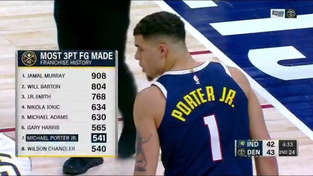 【2024年01月15日】NBA常规赛：步行者vs掘金第2节中文解说录像回放