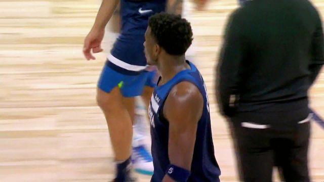 【2024年01月15日 快船vs森林狼集锦】爱德华兹一人硬刚卡椒单节爆砍20分