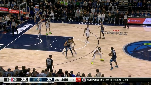 【2024年01月15日 快船vs森林狼集锦】最能接班詹姆斯的人！皓篮球：莱昂纳德不受伤绝对联盟里NO.1