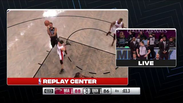 【2024年01月16日】热火vs篮网第4节英文原声录像回放