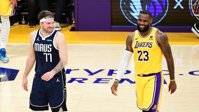 【2024年01月18日 独行侠vs湖人集锦】独行侠110-127湖人 詹眉合砍57分联手发力主场大胜独行侠