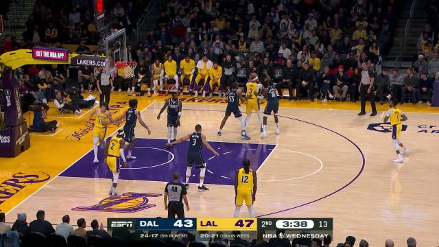 【2024年01月18日 独行侠vs湖人集锦】拉塞尔vs独行侠集锦 轻取29分全场命中5记三分