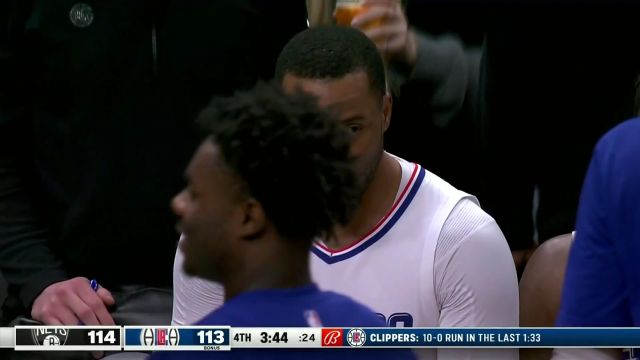 【2024年01月22日 篮网vs快船集锦】惊天逆转荡气回肠！快船最后时刻轰出22-0冲击波 群星闪耀燃炸全场