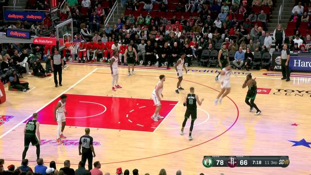 【2024年01月22日 凯尔特人vs火箭集锦】迎头就是一记闷棍 波神迎射申京三分手起刀落毫不手软