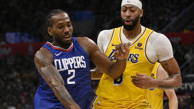 【2024年01月24日 湖人vs快船集锦】湖人116-127快船 老詹缺战 小卡高效砍三双拿下德比战