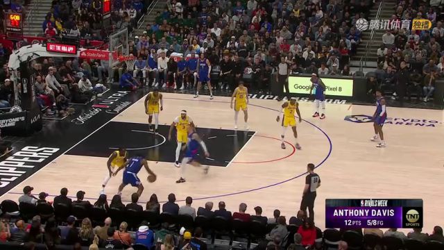 【2024年01月24日 湖人vs快船集锦】展示绝对球星能力！乔治无视范德比尔特防守直捣黄龙双手暴扣