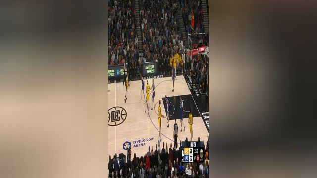 【2024年01月24日 湖人vs快船集锦】威少外线干拔三分命中 Big胖：天真无“鞋”的少爷飚中一记三分