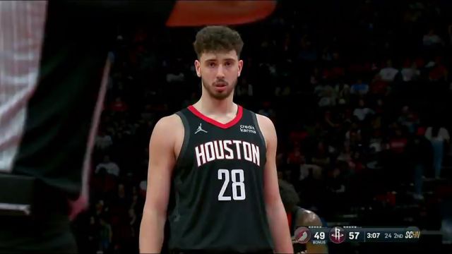 【2024年01月25日】开拓者vs火箭第2节英文原声录像回放