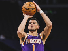 单节22分超独行侠全队：布克46+7登全美热搜 美媒P图嘲讽东契奇