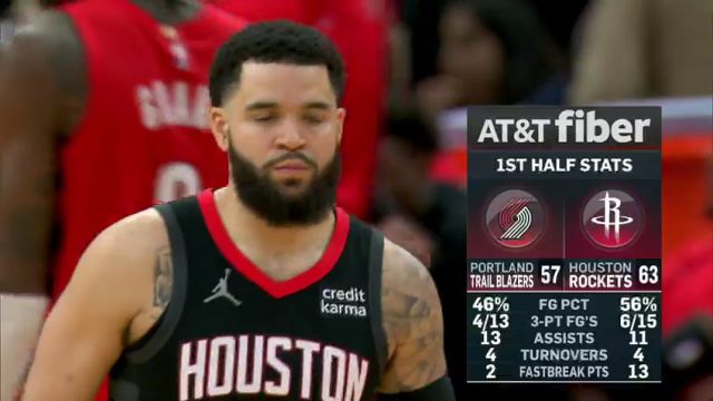 【2024年01月25日】开拓者vs火箭第3节中文解说录像回放