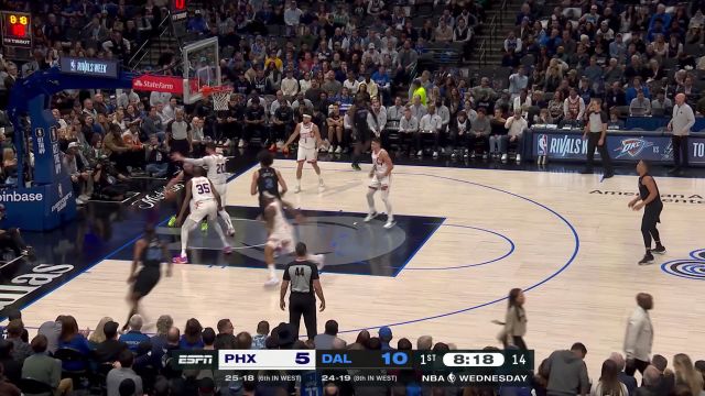 【2024年01月25日 太阳vs独行侠集锦】搞起花活儿了 东契奇绕腰送出妙传助攻莱夫利双手重扣