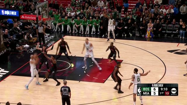 【2024年01月26日 凯尔特人vs热火集锦】今天还是迈阿密苦主！怀特开场状态火热 里突外投独得7分