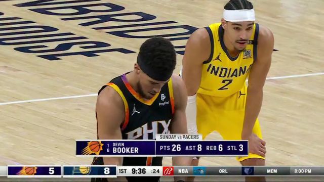 【2024年01月27日】NBA常规赛：太阳vs步行者第1节中文解说录像回放