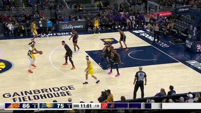 【2024年01月27日 太阳vs步行者集锦】太阳131-133步行者 布克空砍62分步行者逆天翻盘终结太阳7连胜