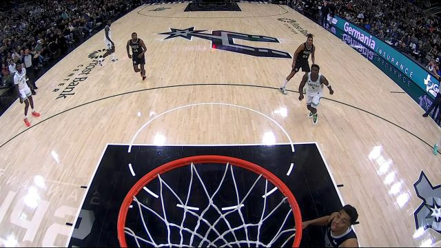 【2024年01月28日 森林狼vs马刺集锦】森林狼vs马刺五佳球 文班亚马大号山姆高德戏耍对手 爱德华兹神兵天降平筐补扣