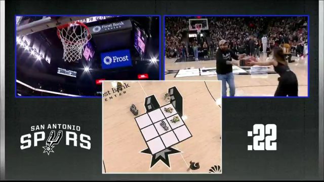 【2024年01月28日】NBA常规赛：森林狼vs马刺第3节英文原声录像回放