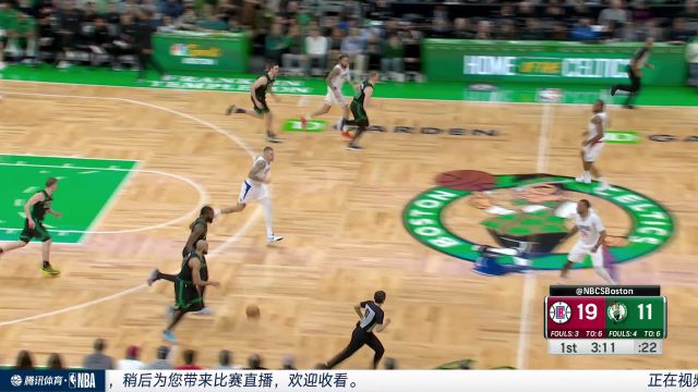 【2024年01月28日 快船vs凯尔特人集锦】完美诠释了何为攻防一体 科内特大帽威斯布鲁克随后在反击中完成空接暴扣