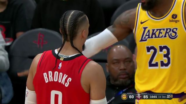 【2024年01月30日】NBA常规赛：湖人vs火箭第3节英文原声录像回放