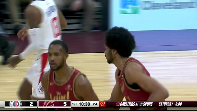 【2024年01月30日 快船vs骑士集锦】这一攻一防没的说 阿伦篮下摘板补篮回身大帽莱昂纳德