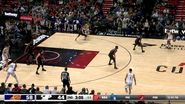 【2024年01月30日 太阳vs热火集锦】投不进也没关系 希罗三分打铁巴特勒神出鬼没完成补篮